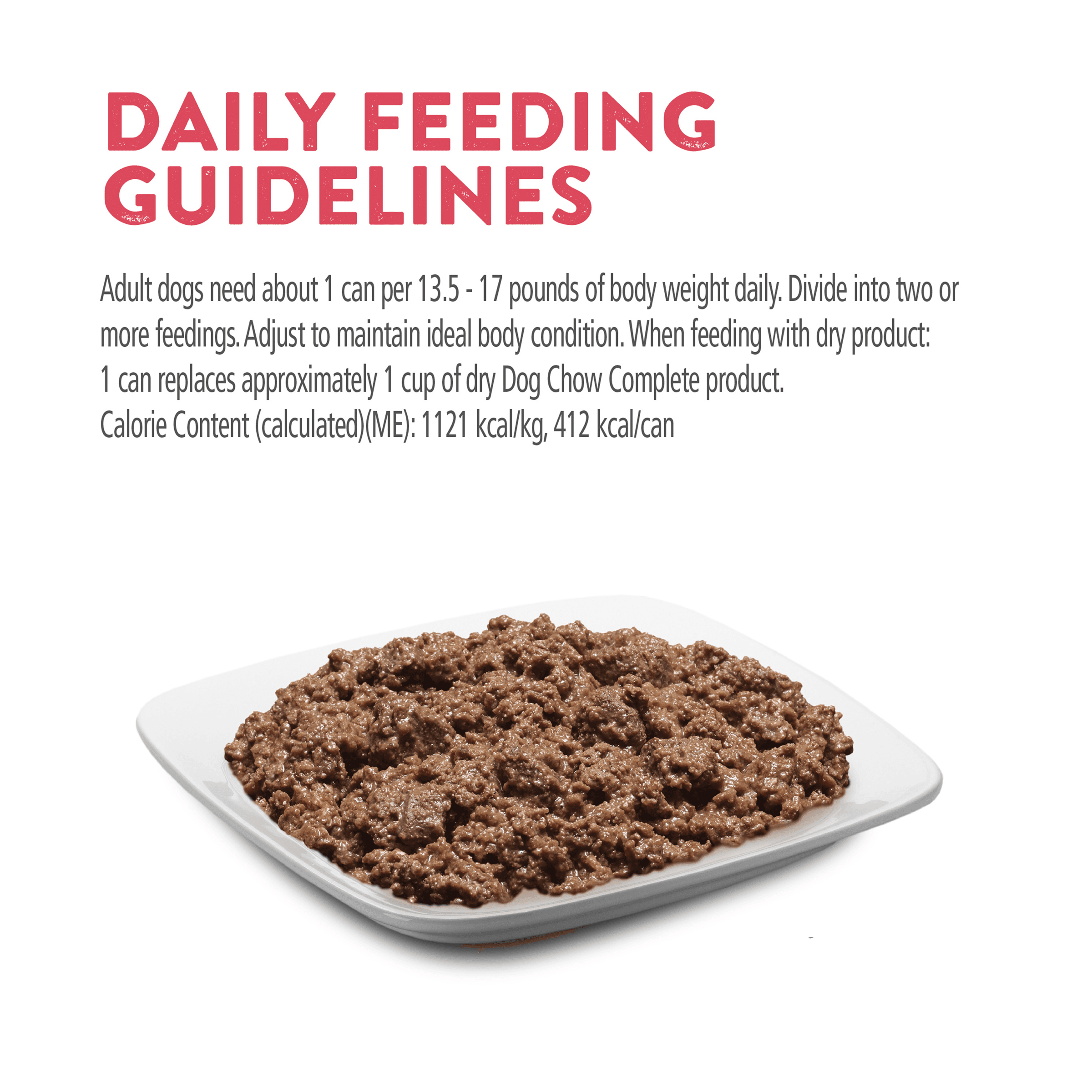 Purina Dog Chow High Protein Wet Dog Food with Real Lamb in Gravy 13oz - Image 3