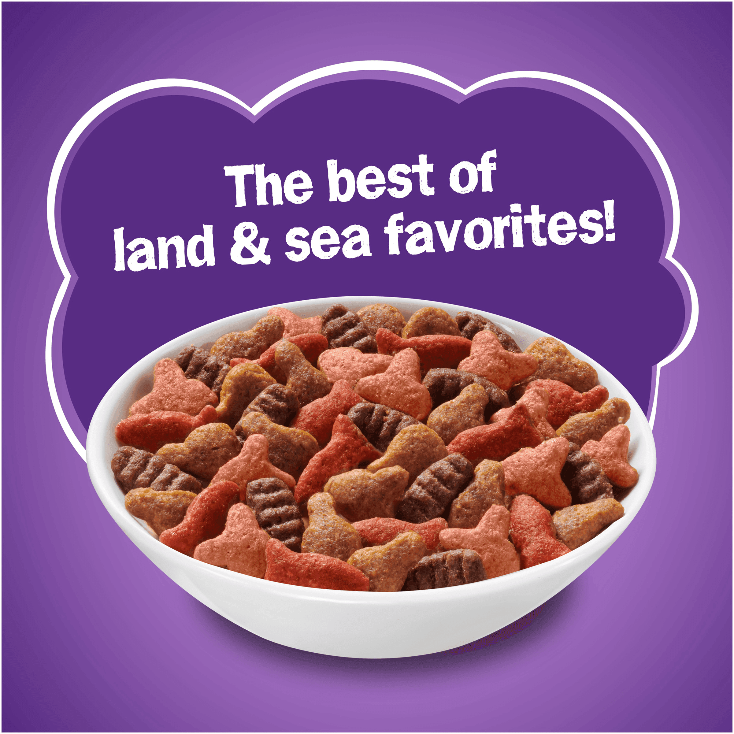 Friskies Surfin' & Turfin' Favorites Adult Dry Cat Food 3.15lb - Image 2