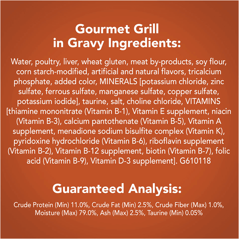 Friskies Meaty Bits Gourmet Grill in Gravy Wet Cat Food 5.5oz - Image 4