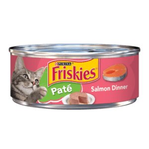 Friskies Paté Salmon Dinner Wet Cat Food 5.5oz - Donations