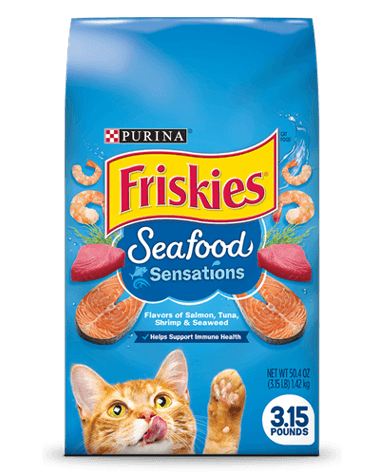 Friskies Seafood Sensations Dry Cat Food