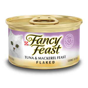 Fancy Feast® Flaked Tuna & Mackerel Gourmet Wet Cat Food 3oz