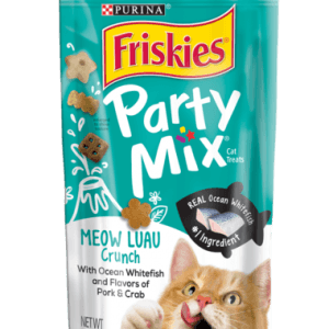 Friskies Party Mix Meow Luau Crunch Adult Cat Treats - Donations