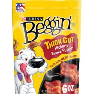 Beggin' Thick Cut Hickory Smoke Flavor Dog Treats 6oz