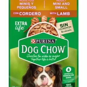 Purina Dog Chow Pouch with Lamb for Small Dogs