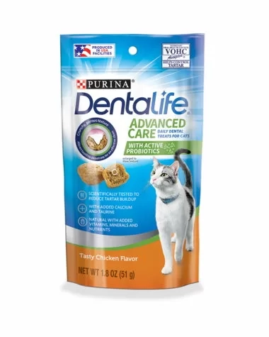 Purina DentaLife Chicken Flavor Dental Cat Treats
