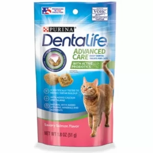 Purina DentaLife Salmon Flavor Dental Cat Treats 1.08oz